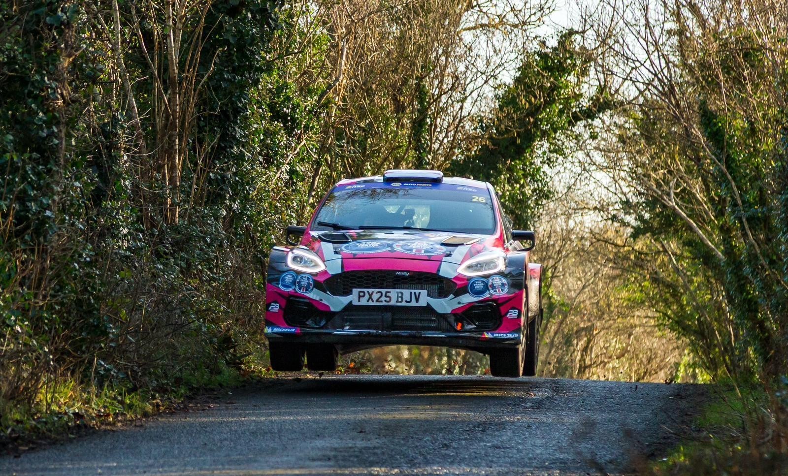 Touzel storms to ninth overall in Galway International Rally